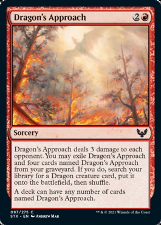 Dragon's Approach [Strixhaven: School of Mages] | Eastridge Sports Cards & Games