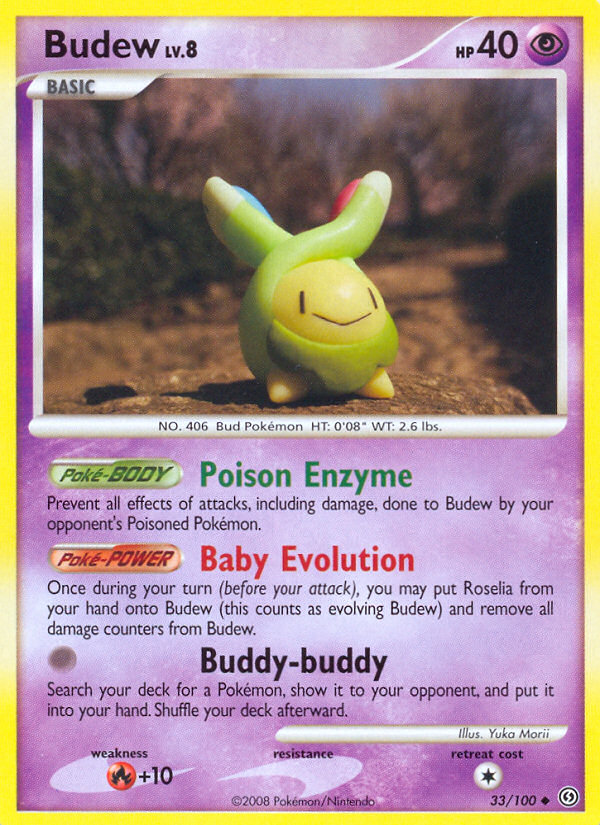 Budew (33/100) [Diamond & Pearl: Stormfront] | Eastridge Sports Cards & Games