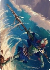 Tazeem Roilmage Art Card [Zendikar Rising Art Series] | Eastridge Sports Cards & Games