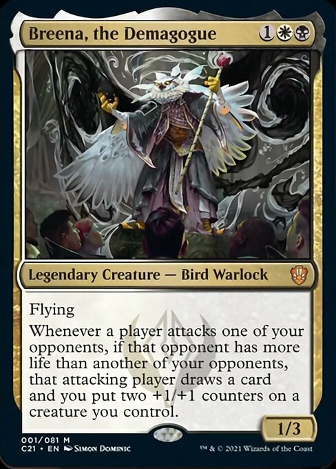 Breena, the Demagogue [Commander 2021] | Eastridge Sports Cards & Games