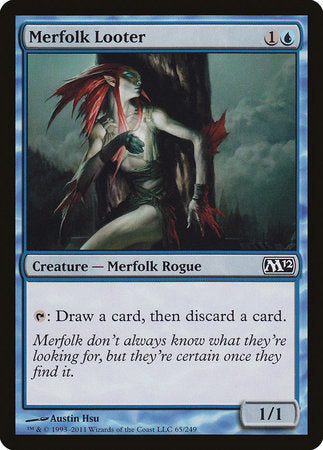 Merfolk Looter [Magic 2012] | Eastridge Sports Cards & Games