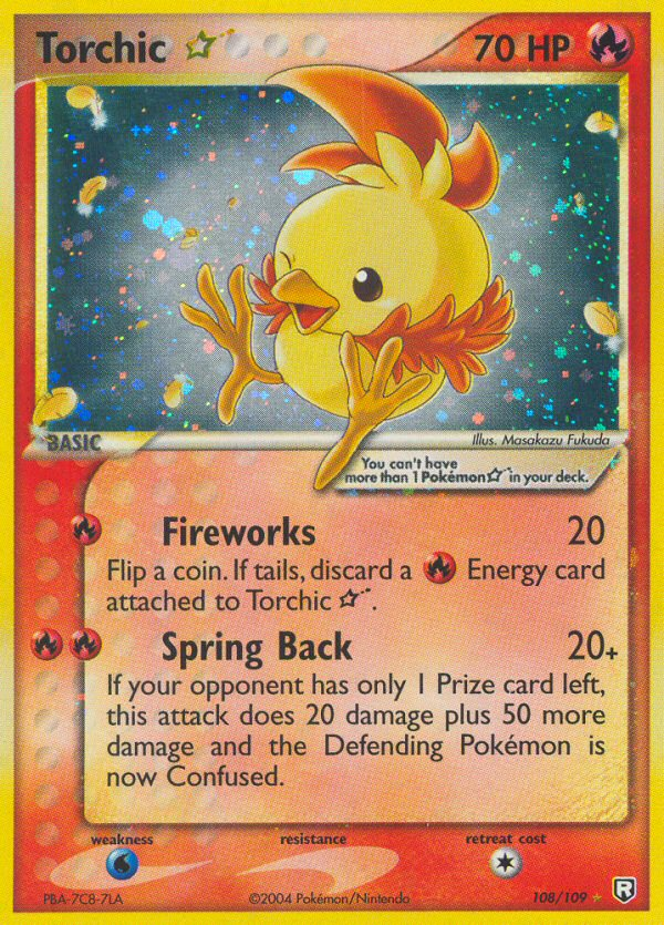 Torchic Star (108/109) [EX: Team Rocket Returns] | Eastridge Sports Cards & Games