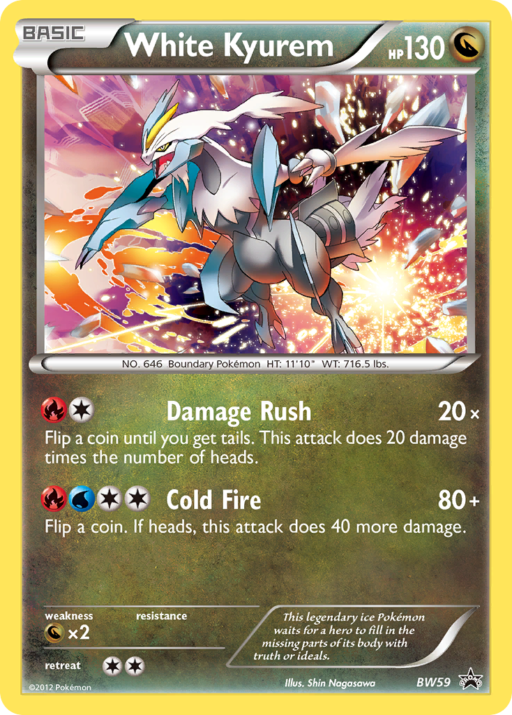 White Kyurem (BW59) [Black & White: Black Star Promos] | Eastridge Sports Cards & Games