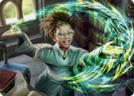 Eureka Moment Art Card [Strixhaven: School of Mages Art Series] | Eastridge Sports Cards & Games