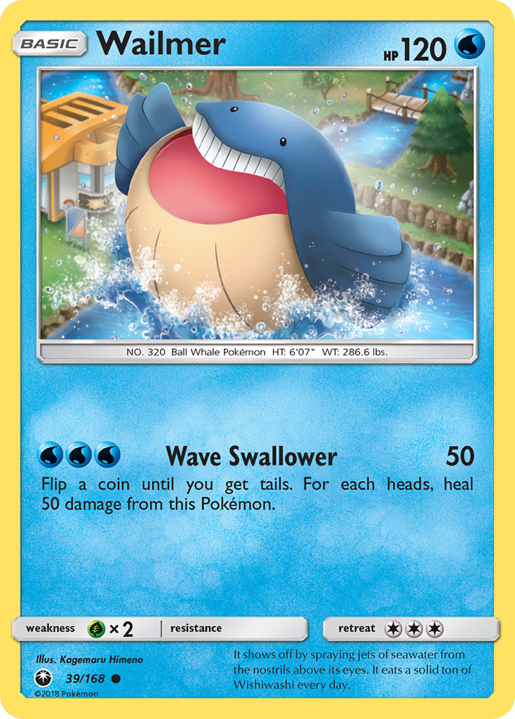 Wailmer (39/168) [Sun & Moon: Celestial Storm] | Eastridge Sports Cards & Games