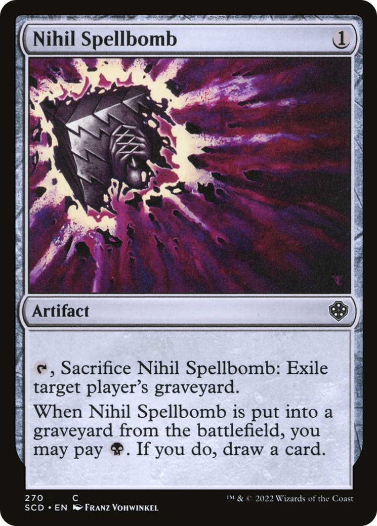 Nihil Spellbomb [Starter Commander Decks] | Eastridge Sports Cards & Games