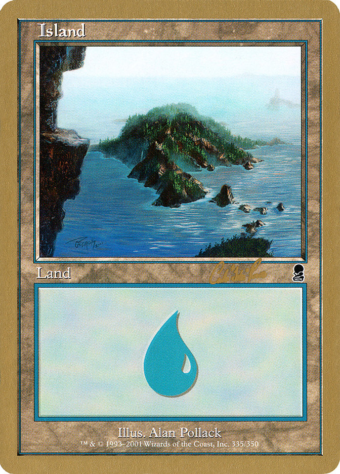 Island (cr335) (Carlos Romao) [World Championship Decks 2002] | Eastridge Sports Cards & Games