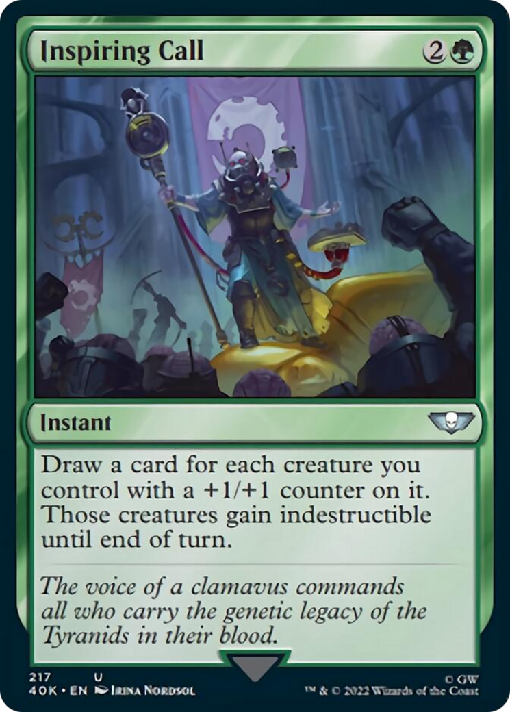 Inspiring Call [Universes Beyond: Warhammer 40,000] | Eastridge Sports Cards & Games