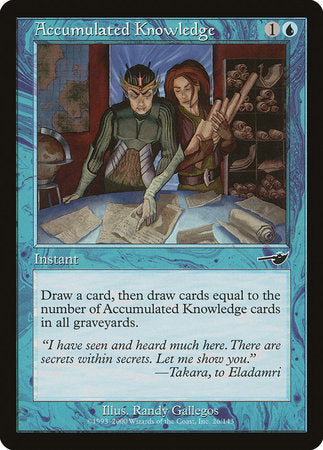 Accumulated Knowledge [Nemesis] | Eastridge Sports Cards & Games