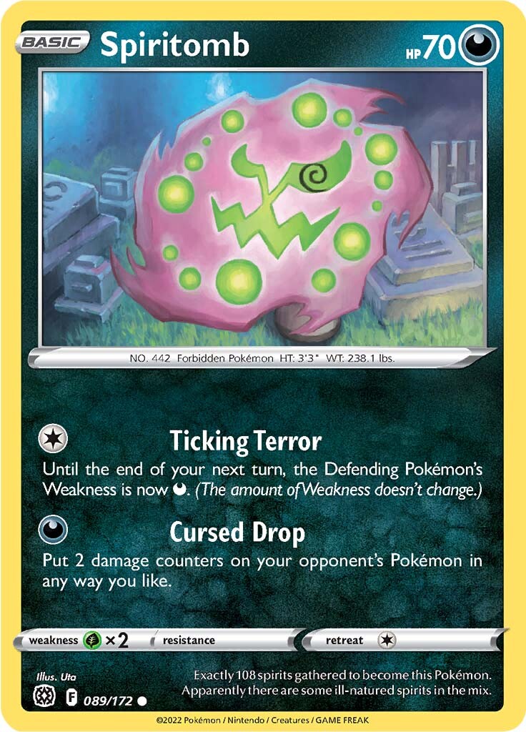 Spiritomb (089/172) [Sword & Shield: Brilliant Stars] | Eastridge Sports Cards & Games