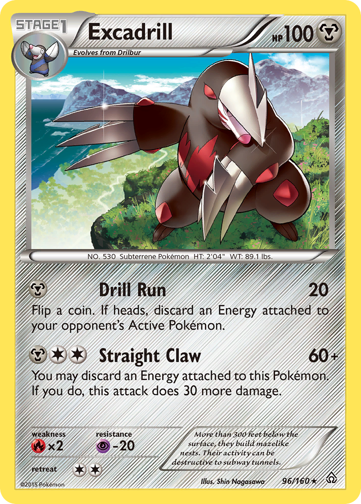 Excadrill (96/160) [XY: Primal Clash] | Eastridge Sports Cards & Games