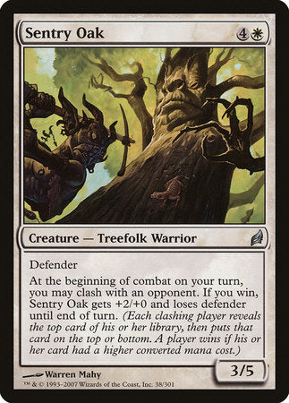 Sentry Oak [Lorwyn] | Eastridge Sports Cards & Games