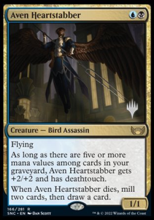 Aven Heartstabber (Promo Pack) [Streets of New Capenna Promos] | Eastridge Sports Cards & Games