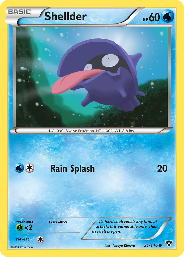 Shellder (31/146) [XY: Base Set] | Eastridge Sports Cards & Games