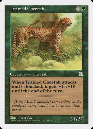 Trained Cheetah [Portal Three Kingdoms] | Eastridge Sports Cards & Games