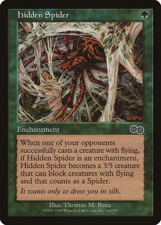 Hidden Spider [Urza's Saga] | Eastridge Sports Cards & Games