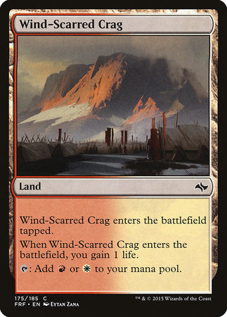 Wind-Scarred Crag [Fate Reforged] | Eastridge Sports Cards & Games