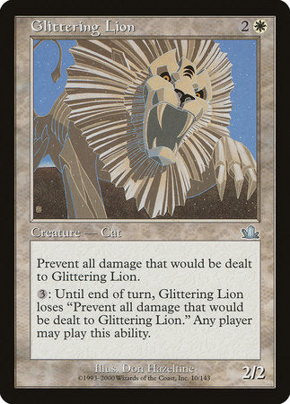 Glittering Lion [Prophecy] | Eastridge Sports Cards & Games