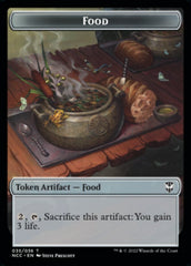 Food // Citizen Double-sided Token [Streets of New Capenna Commander Tokens] | Eastridge Sports Cards & Games