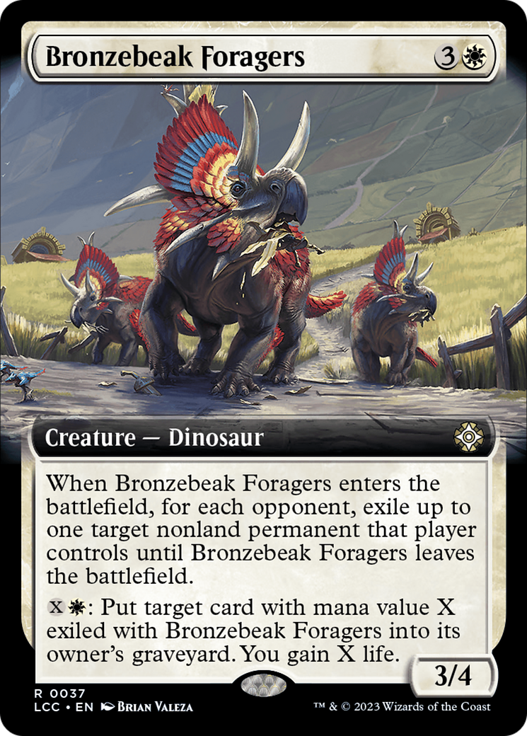 Bronzebeak Foragers (Extended Art) [The Lost Caverns of Ixalan Commander] | Eastridge Sports Cards & Games
