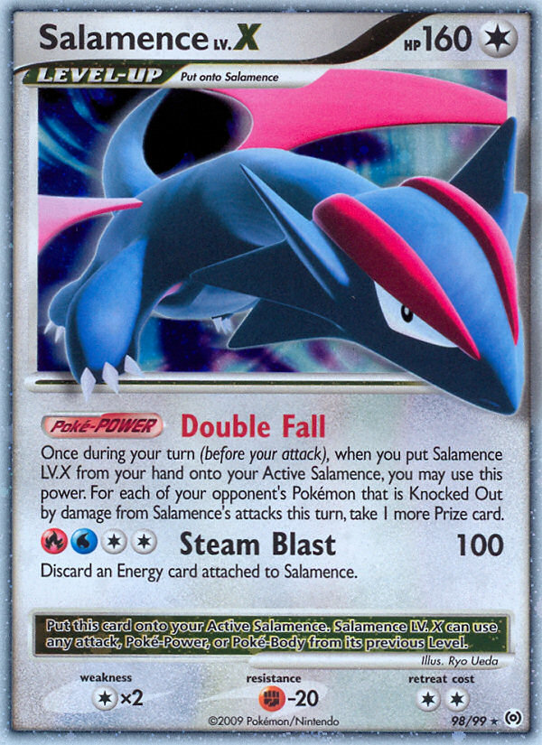 Salamence LV.X (98/99) [Platinum: Arceus] | Eastridge Sports Cards & Games