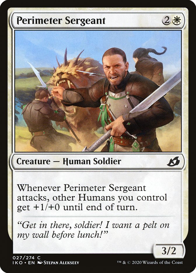 Perimeter Sergeant [Ikoria: Lair of Behemoths] | Eastridge Sports Cards & Games