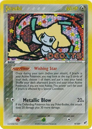 Jirachi (9/107) (Stamped) [EX: Deoxys] | Eastridge Sports Cards & Games
