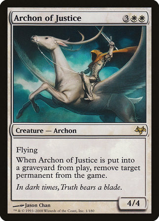 Archon of Justice [Eventide] | Eastridge Sports Cards & Games