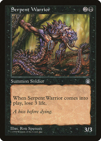 Serpent Warrior [Stronghold] | Eastridge Sports Cards & Games