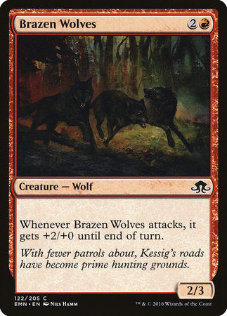 Brazen Wolves [Eldritch Moon] | Eastridge Sports Cards & Games