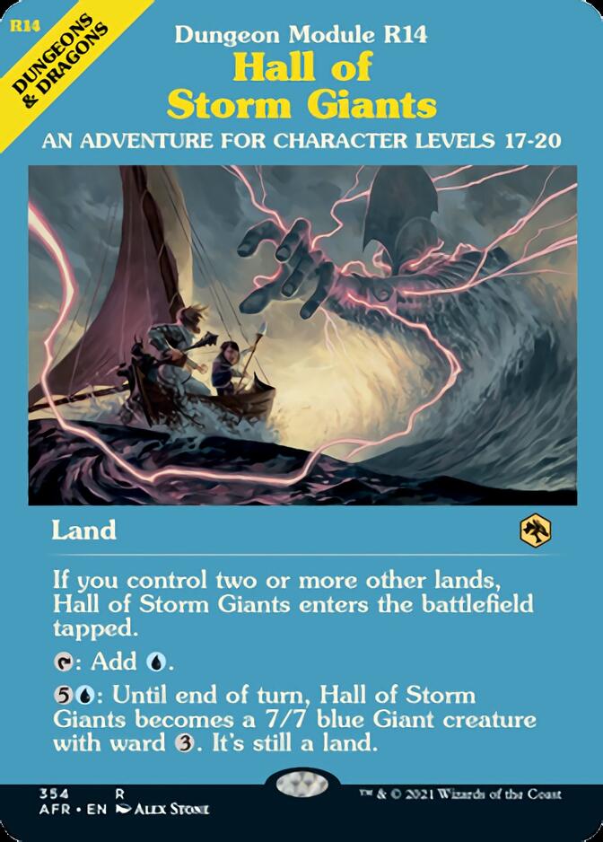 Hall of Storm Giants (Dungeon Module) [Dungeons & Dragons: Adventures in the Forgotten Realms] | Eastridge Sports Cards & Games