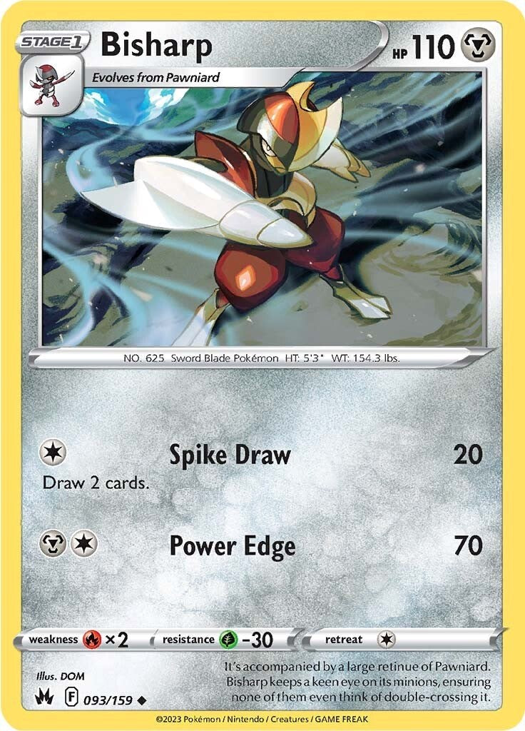 Bisharp (093/159) [Sword & Shield: Crown Zenith] | Eastridge Sports Cards & Games