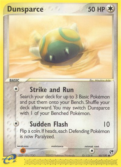 Dunsparce (60/100) [EX: Sandstorm] | Eastridge Sports Cards & Games