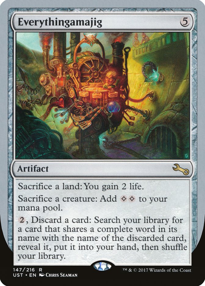 Everythingamajig ("Sacrifice a Land") [Unstable] | Eastridge Sports Cards & Games