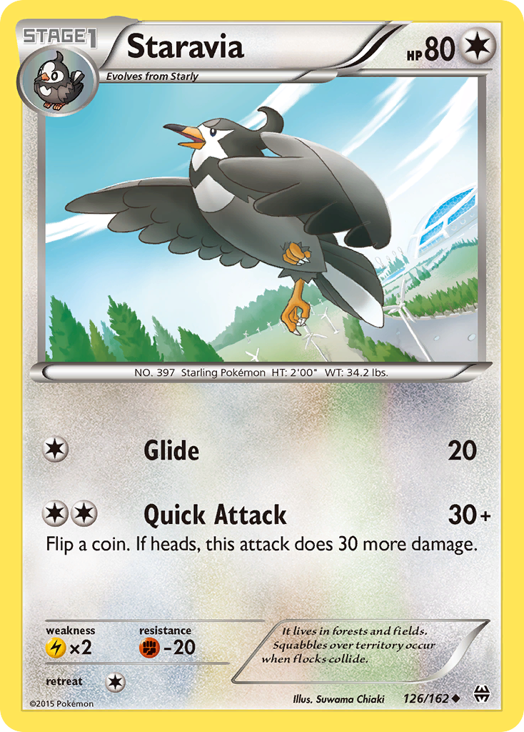 Staravia (126/162) [XY: BREAKthrough] | Eastridge Sports Cards & Games