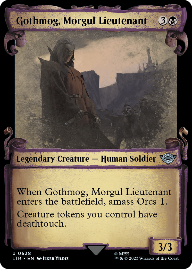 Gothmog, Morgul Lieutenant [The Lord of the Rings: Tales of Middle-Earth Showcase Scrolls] | Eastridge Sports Cards & Games