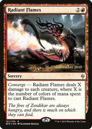 Radiant Flames [Battle for Zendikar Promos] | Eastridge Sports Cards & Games