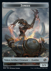 Powerstone // Zombie Double-Sided Token [The Brothers' War Tokens] | Eastridge Sports Cards & Games