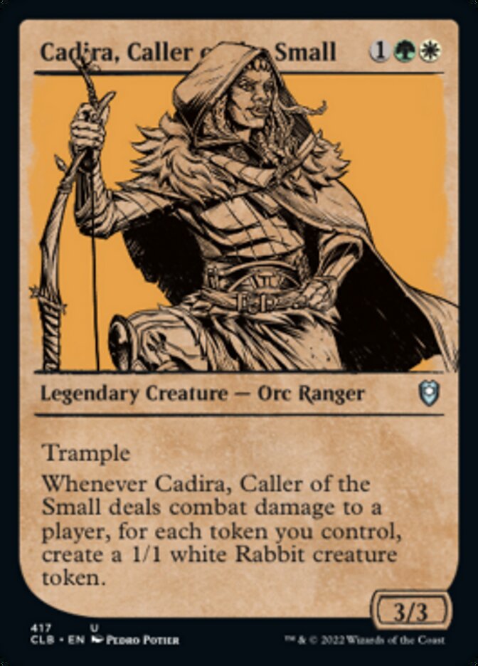 Cadira, Caller of the Small (Showcase) [Commander Legends: Battle for Baldur's Gate] | Eastridge Sports Cards & Games