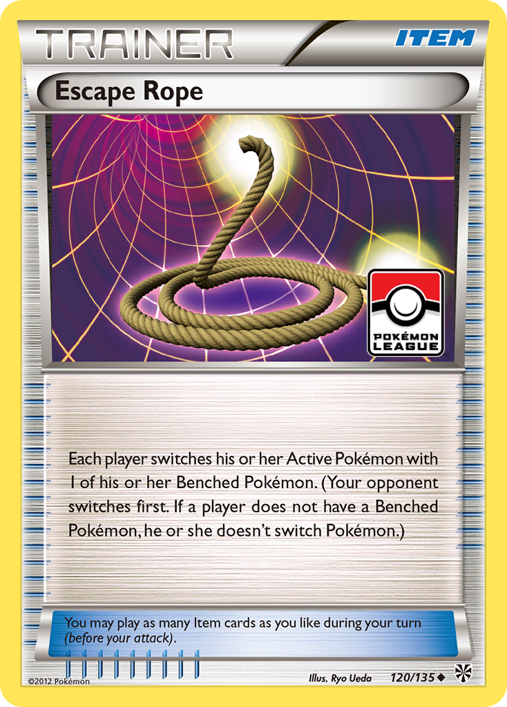 Escape Rope (120/135) [Black & White: Plasma Storm] | Eastridge Sports Cards & Games