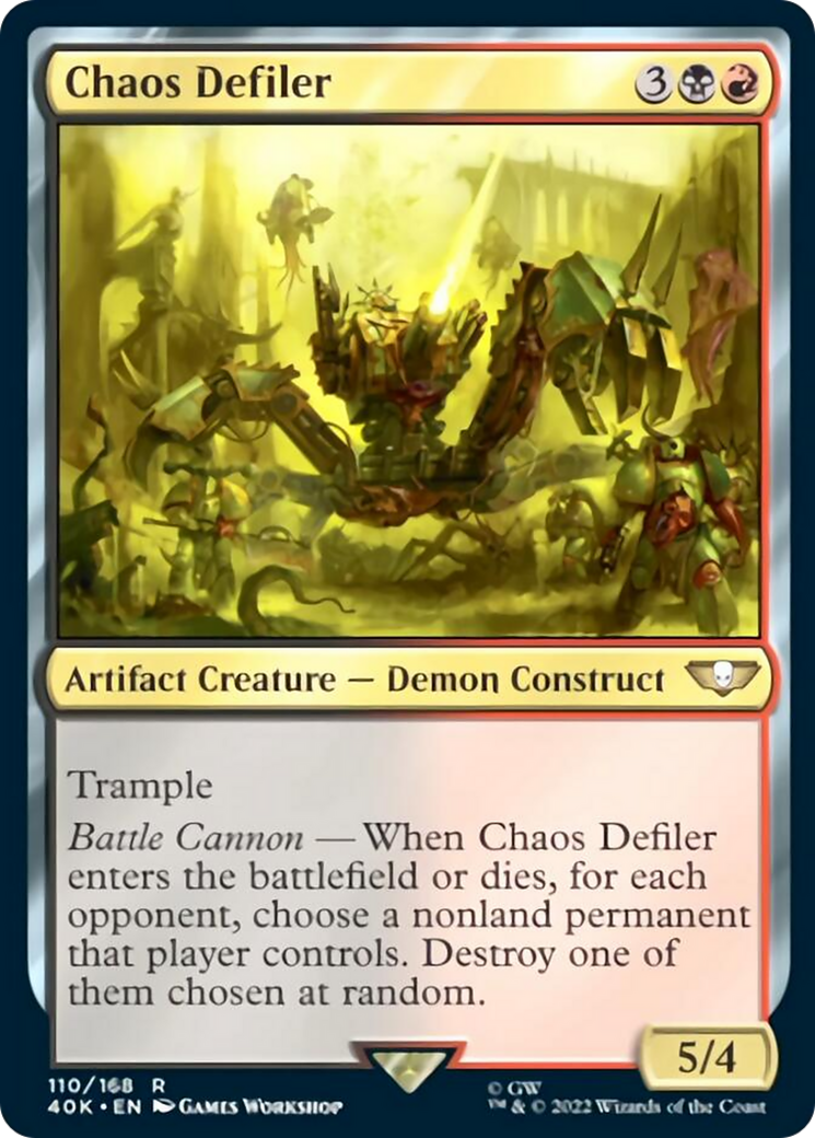 Chaos Defiler [Universes Beyond: Warhammer 40,000] | Eastridge Sports Cards & Games