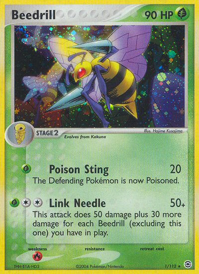 Beedrill (1/112) [EX: FireRed & LeafGreen] | Eastridge Sports Cards & Games