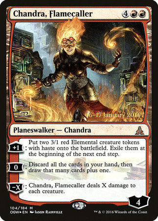 Chandra, Flamecaller [Oath of the Gatewatch Promos] | Eastridge Sports Cards & Games
