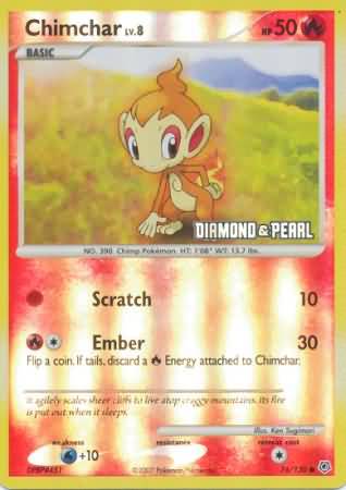 Chimchar (76/130) [Burger King Promos: 2008 Collection] | Eastridge Sports Cards & Games