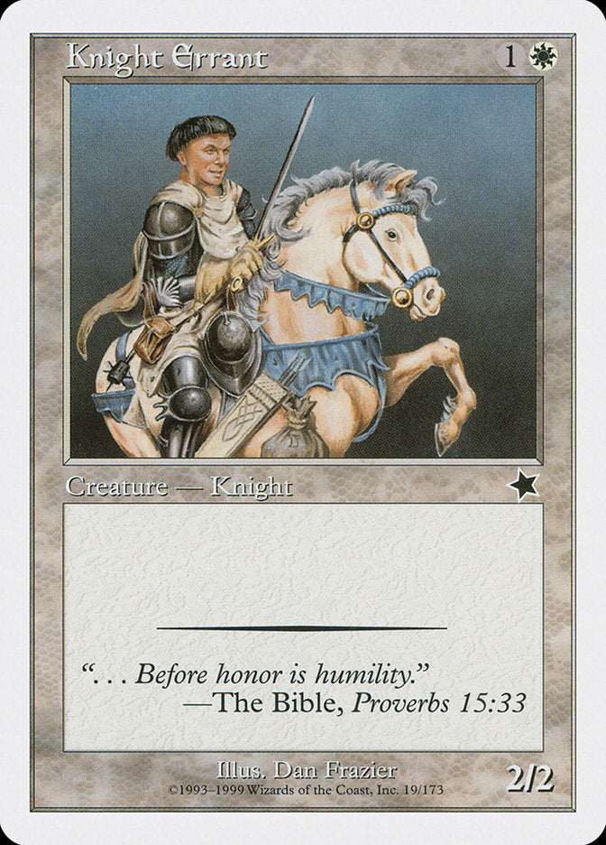 Knight Errant [Starter 1999] | Eastridge Sports Cards & Games