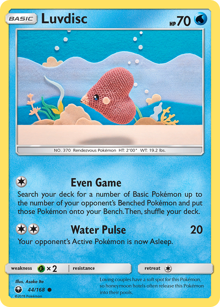 Luvdisc (44/168) [Sun & Moon: Celestial Storm] | Eastridge Sports Cards & Games