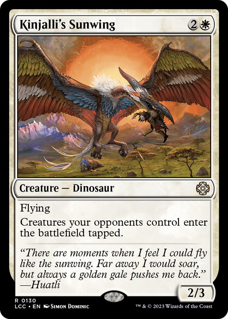 Kinjalli's Sunwing [The Lost Caverns of Ixalan Commander] | Eastridge Sports Cards & Games