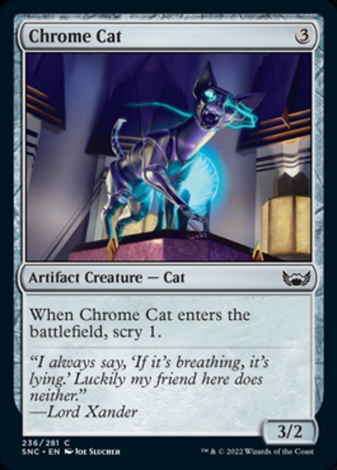 Chrome Cat [Streets of New Capenna] | Eastridge Sports Cards & Games