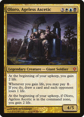 Oloro, Ageless Ascetic [Commander 2013] | Eastridge Sports Cards & Games