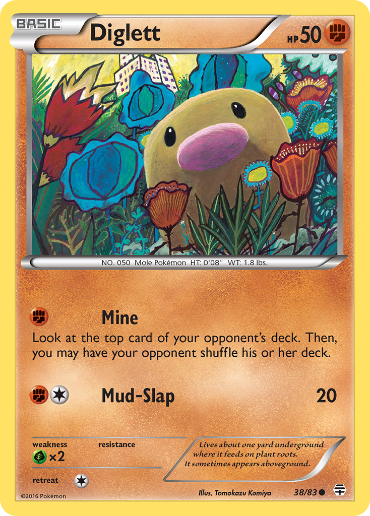 Diglett (38/83) [XY: Generations] | Eastridge Sports Cards & Games